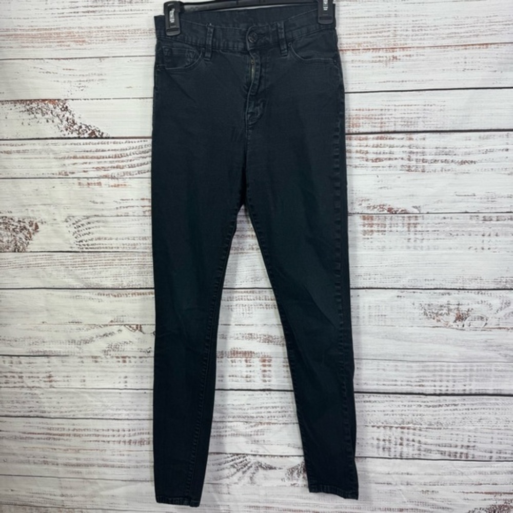 BDG Twig High Rise Skinny Jeans Black Denim Size 26W Stretch Urban Outfitters‎
